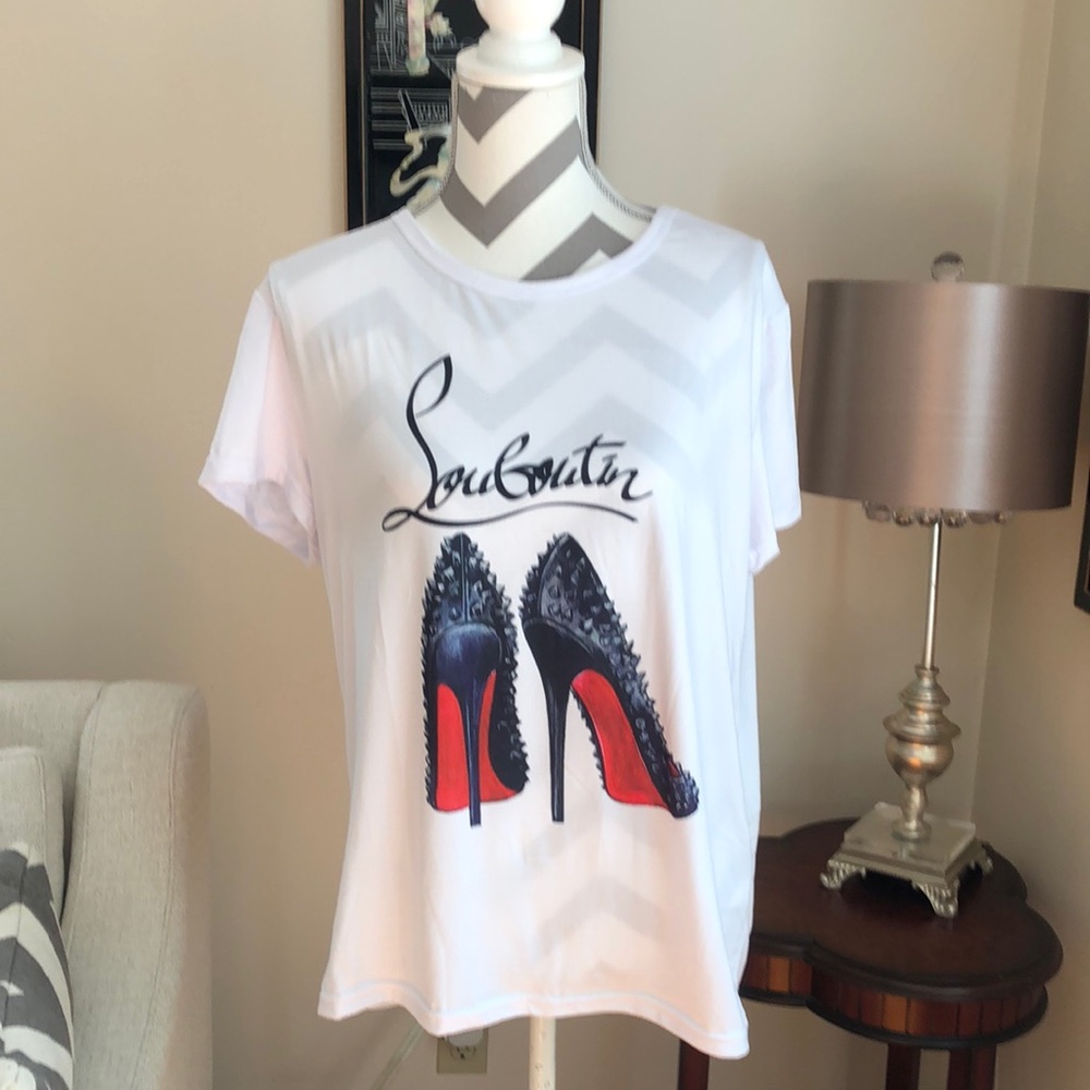 🎉 Custom Made Louboutin Shirt